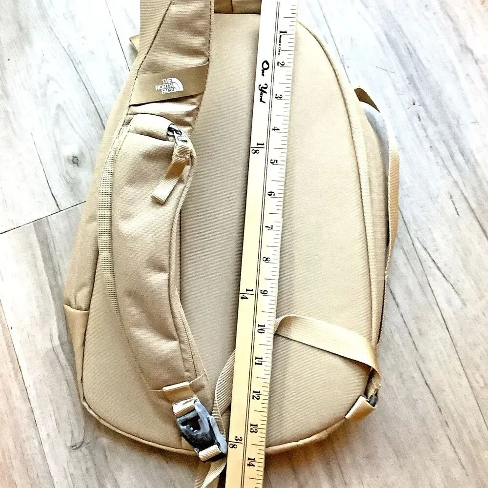 The North Face Women's Isabella Sling Bag Backpack Khaki Stone